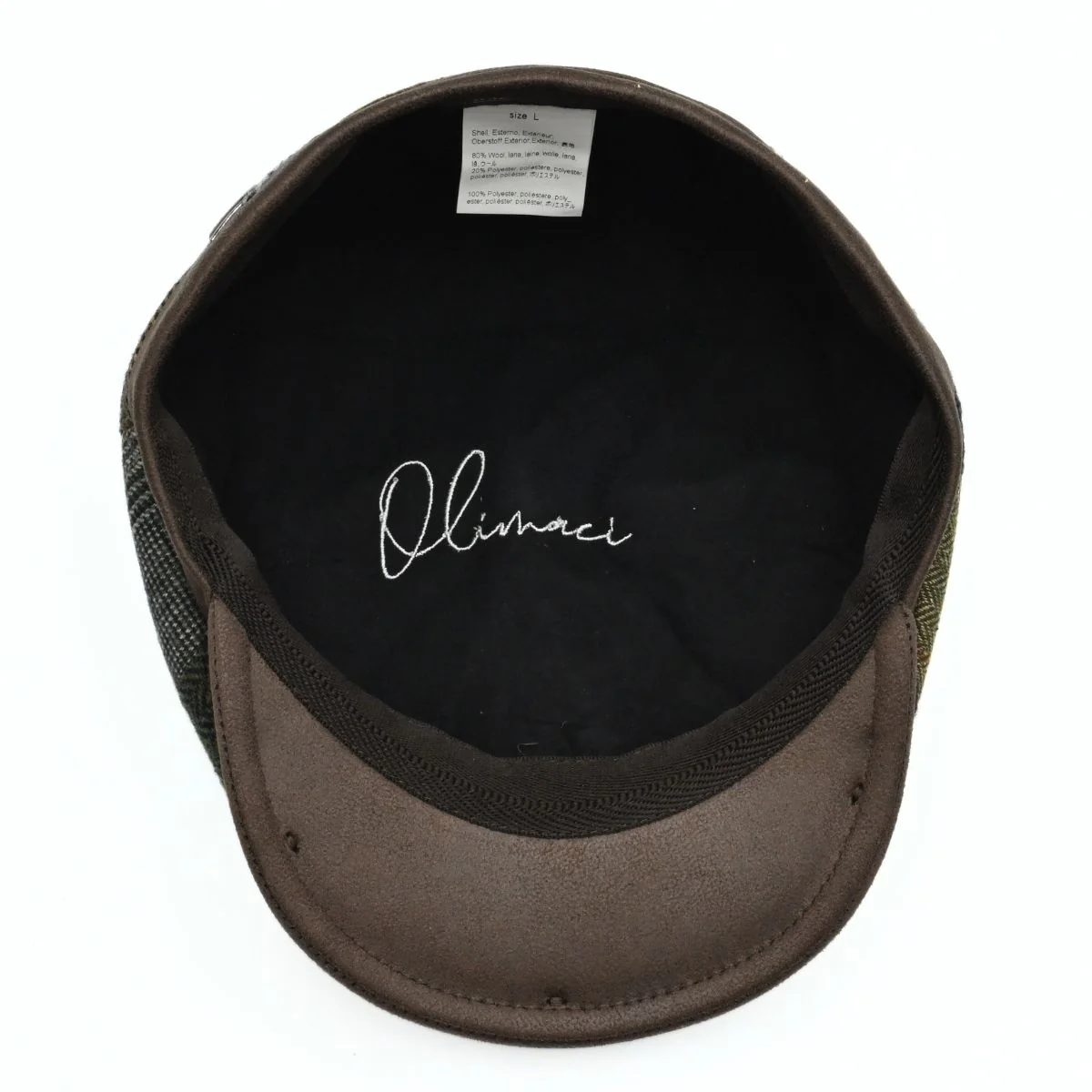 Volterra Newsboy Patchwork Hat - Image 5
