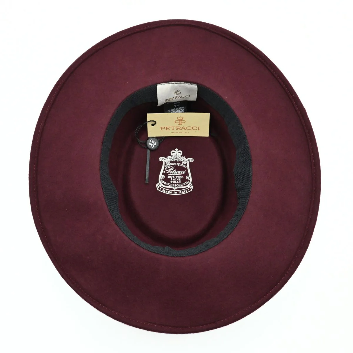 Women's Classic Wool Hat With Stitched Design - Image 4