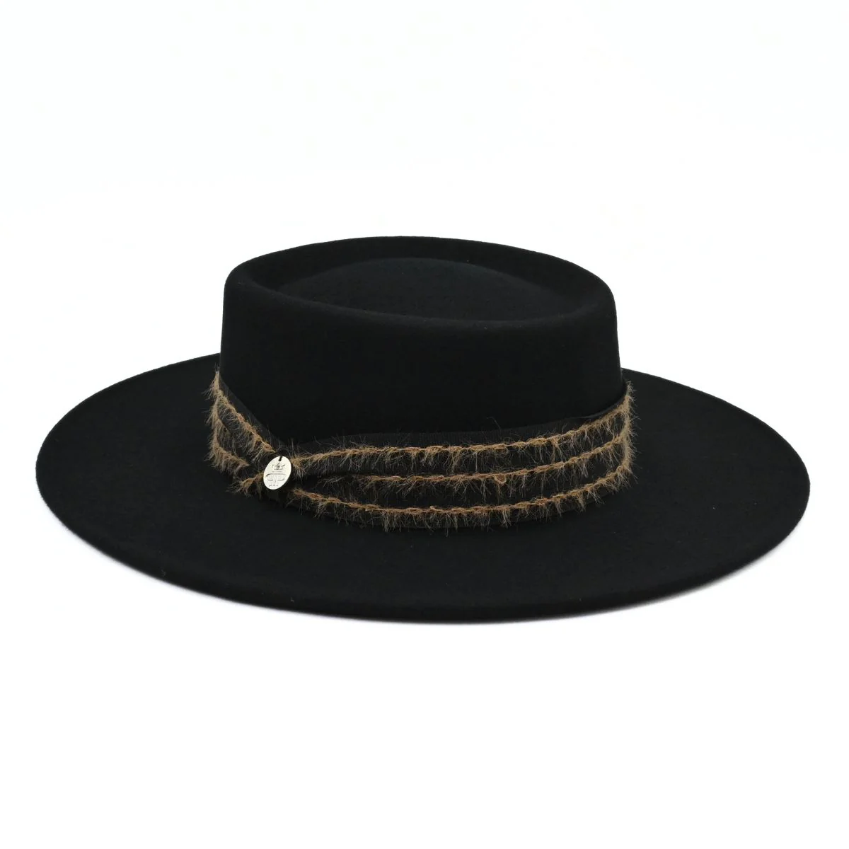 Women's Classic Wool Hat With Stitched Design - Image 5