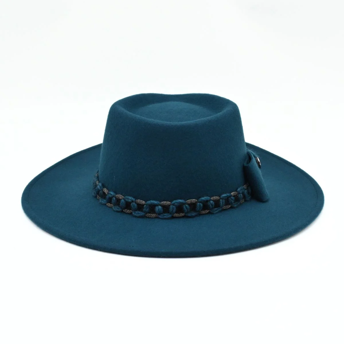 Women's Indiana Hat with Chained Band - Image 15
