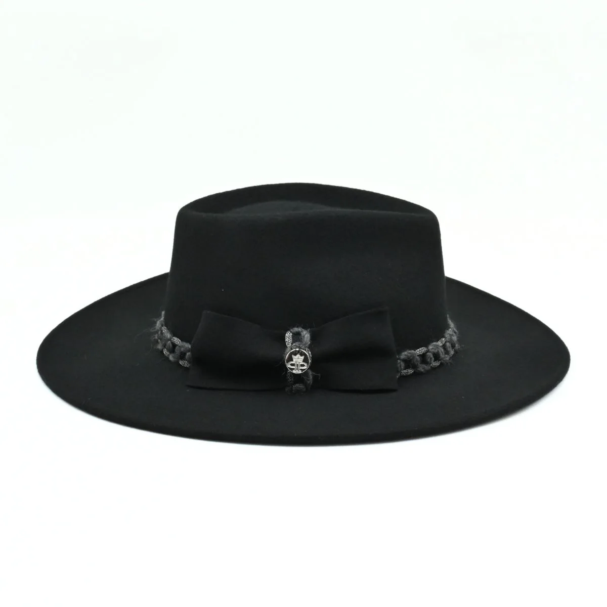 Women's Indiana Hat with Chained Band - Image 9